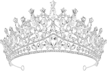 Chique Raaf Bruiloftssieraad voor Dames