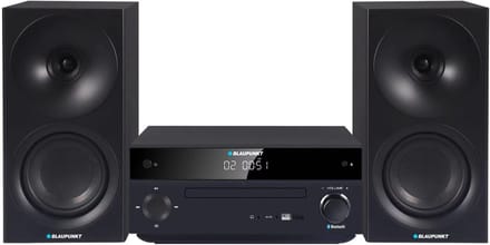 Micro HiFi Systeem - Compacte Stereo - Muziek Streamen - HDMI ARC Connectiviteit - 50W RMS Vermogen - Zwart