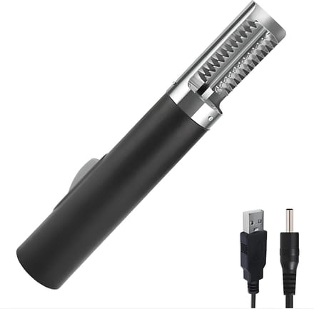 BlueTime® Vis Schraper - Draadloze Vis Schraper - Krachtige Schraper - Opladen via USB - Schubben Verwijderen - Zwart
