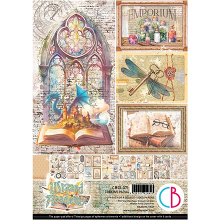 Papier set "Wizard Academy"