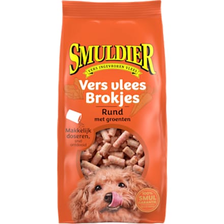 Vers vlees brokjes rund met groenten