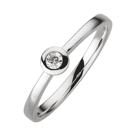 Orolino Ring Gold 585 mit Brillant 0,07ct.