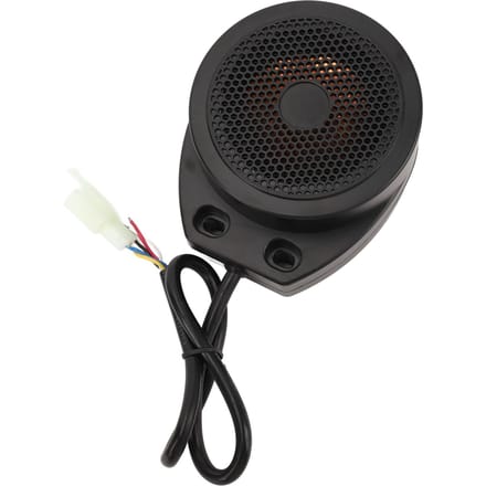 Motorfiets Motorgeluid Simulator 110DB Universeel DC12 tot 80V Motorgeluid Gesimuleerd Systeem voor Elektrische Scooters Go black