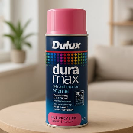 Dulux - Duramax - Spuitlak - Sneldrogend - Kleurbehoudend - Hoge dekking - Lickedy Lick - Hoogglans Roze
