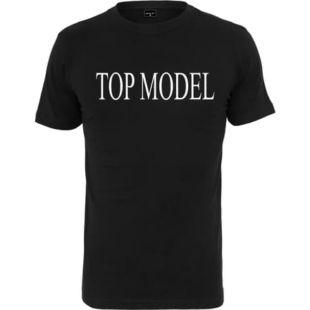 Mister Tee - Top Model Heren T-shirt - XS - Zwart