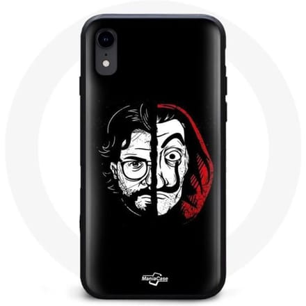 Coque Iphone XR La Casa De Papel masque profesor