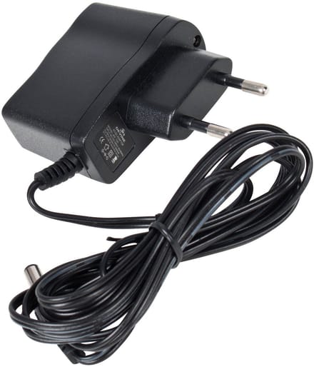 Stroomadapter 9V DC voor gitaarpedalen - Devine AD 100 - Multikleur