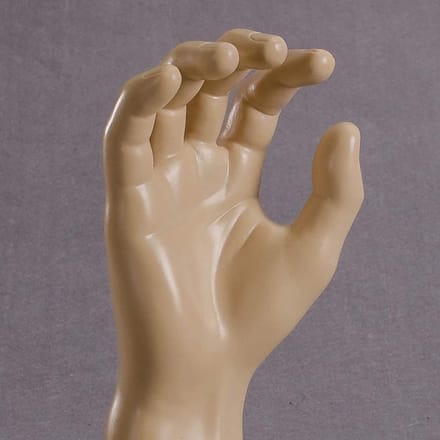 Hand Mannequin Display - Sieradenhouder Organizer - Sieraden Presenteren - Hand Vorm - 30x7x5 cm - Khaki