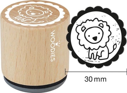 Lion Rubber Stamp (W20001) (DISCONTINUED)