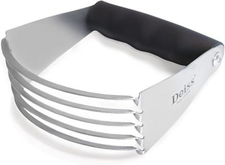 RVS Deegmixeer met Snijder en Antislip Handvat