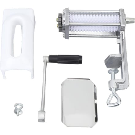 Vleesmalser Machine Aluminiumlegering Handmatig Vleesblokjesmal Malser voor Keuken Restaurants L white