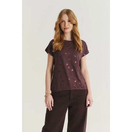 Vrouwen T-shirt met print Greenpoint Regular March