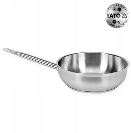 Yato Sauspan RVS 24cm 3,4L - Professionele Kookgerei