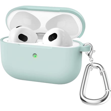CaseBody Stevig Siliconen AirPods 3 Hoesje Groen