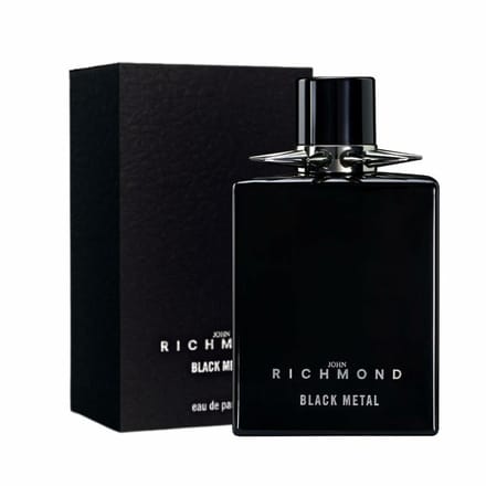 John Richmond Black Metal Eau De Parfum For Women, 100 ml - 100 ml