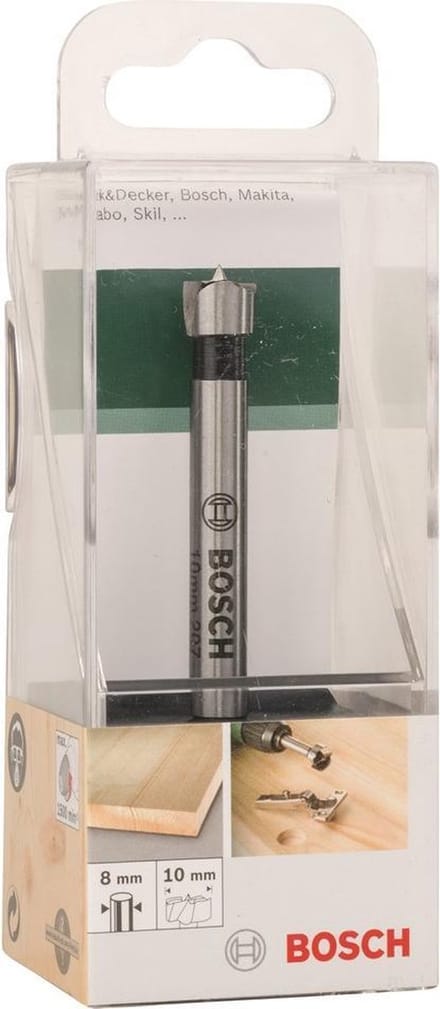 Bosch - Machinehoutboren, DIN 7483 G 10,0 x 90 mm