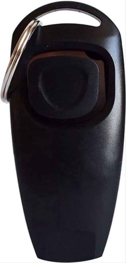 Hondentrainer Clicker - Honden Clicker - Hond Trainen - Clicker en Fluit - Universeel - Zwart