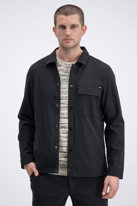 Gabbiano - Heren Overshirt - Arvik - 426245 - 5000 Night Shade