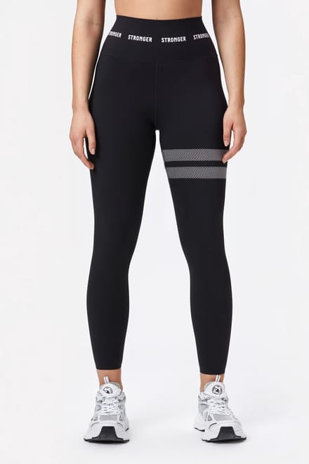 Stronger - Sharp HW - Sport Tights - Dames - Zwart - Maat XS