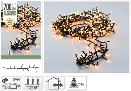 Snakelight 700 LED - 14 meter - extra warm wit