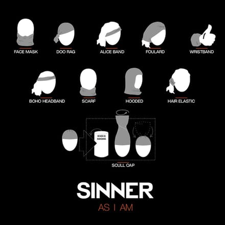 SINNER - bandit bandana - Sjaal heren - Meerkleurig