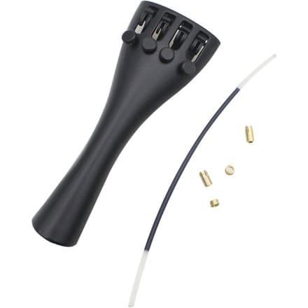Cordier de violon pour violon, Style Hill, avec 1 cordon de queue, 4 accordeurs fins, en alliage d'aluminium, Durable et solide, 3/4 4/4 gray