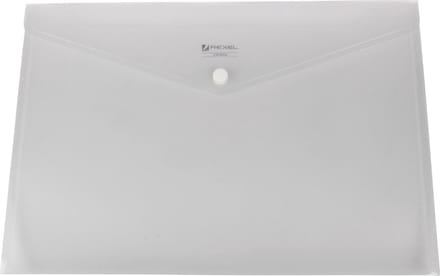 Enveloptas rexel ice a4 transparant | 10 stuks