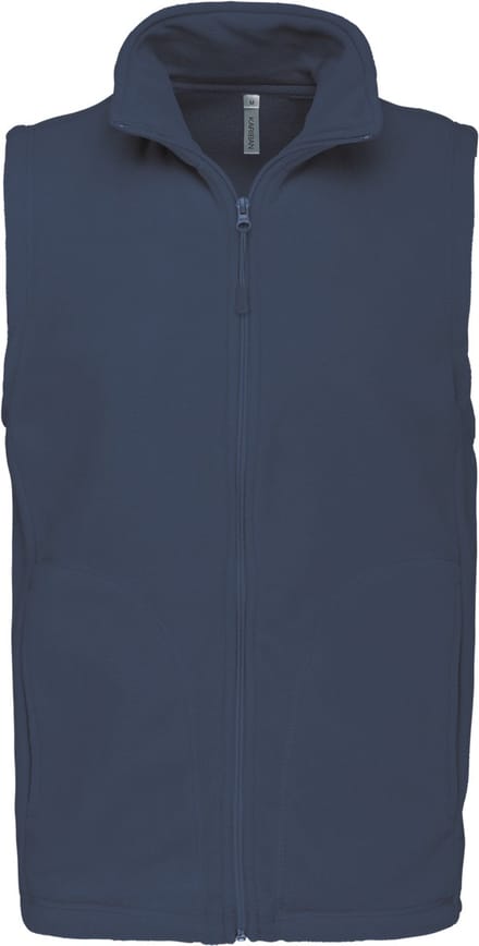 Kariban Bodywarmer van microfleece heren K913 - Deep Blue - 5XL