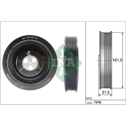 Schaeffler Ina Riemschijf, krukas INA 544 0127 10