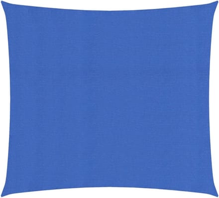 vidaXL - Zonnezeil - 160 - g/m² - 2x2,5 - m - HDPE - blauw