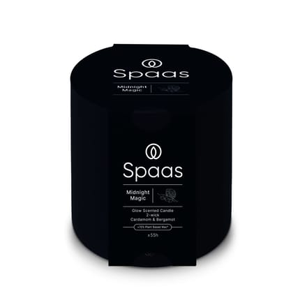 Spaas - Geurkaars - 2-lont, 55 uur brandduur, Midnight Magic