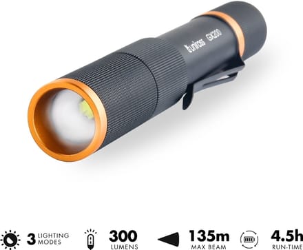 Uniross GX200 Rech Torch 300lm