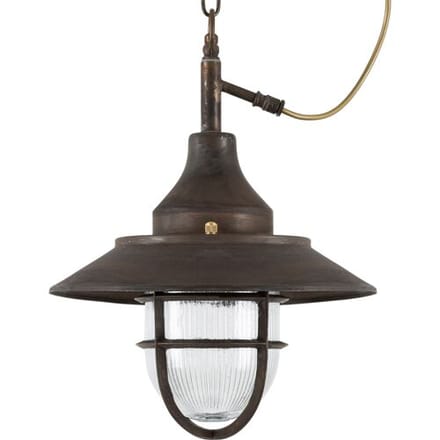 KS Verlichting Hanglamp Navy Dark Brass