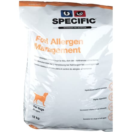 Specific - CDD-HY Hondenvoer Food Allergen Management - 12 kg