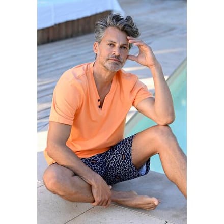 Ringella Haaien heren shortama oranje Oranje man 46