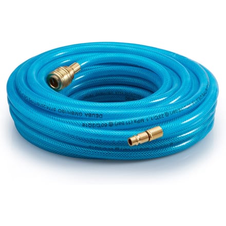 Deuba Persluchtslang 10m 15bar – Snelkoppeling 1/4-Aansluiting - Pvc
