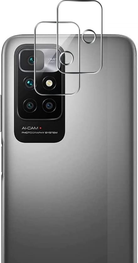 Camera Protector voor Xiaomi Redmi 10 - 2 stuks van glas Transparante glazen