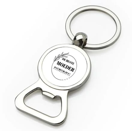 Akyol - de beste moeder dat ben ik dus flesopener - Moeder - mama - moeder cadeautjes - moederdag - verjaardag - geschenk - kado - 9 bij 3 cm