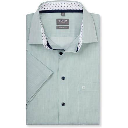 OLYMP Luxor Overhemd, Comfort Fit, New Kent, Groen