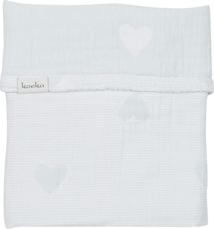 Koeka - Babydekentje - Altea stripes - One Size - Soft Mint