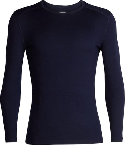 Icebreaker BF 260 Tech LS Crewe - Heren - Thermoshirt - Zwart