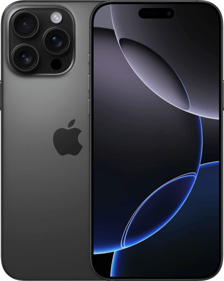 Refurbished iPhone 16 Pro Max 512GB Black Titanium (Zo goed als nieuw)