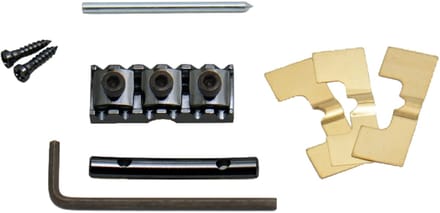 Göldo Lock Nut Gotoh, zwart 43mm voor Floyd Rose - Gitaaronderdeel