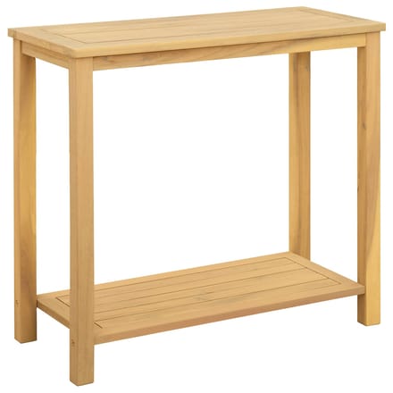 vidaXL Tuin Console Tafel Licht acacia 80 x 35 x 75 cm