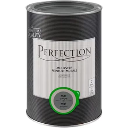 Perfection Ultradekkend Muurverf - Mat - Gobigrijs - 1l