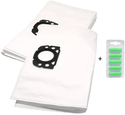 5x Propex compatibel Kärcher 2.863-006.0 / 28630060 stofzuigerzakken + 5 geurstaafjes (Propex Parts)