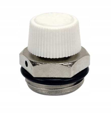Tycner - Handmatige Ontluchter - 1/2 inch - Chroom - Met Draaiknop