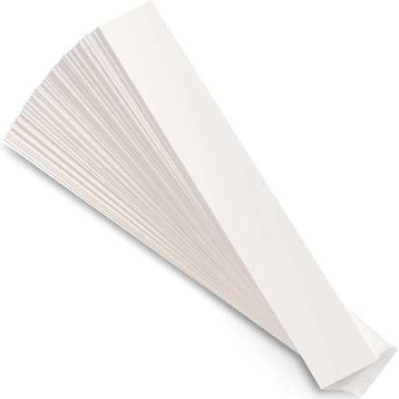 Papieren Stroken - Karton Papier - Schrijven Notities - Dikke Kwaliteit Papier - 2x25 cm - Wit