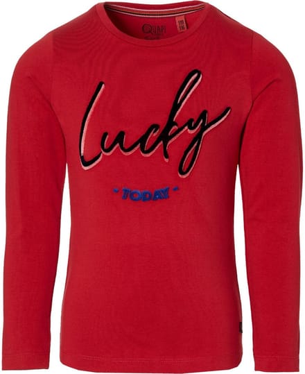 Quapi longsleeve Debbie donker rood voor meisjes