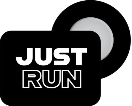 Bibbits hardloopmagneten | Just Run Black